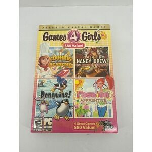 Games 4 Girls Premium Casual Games PC CD ROM Mumbo Jumbo 4 Great Games